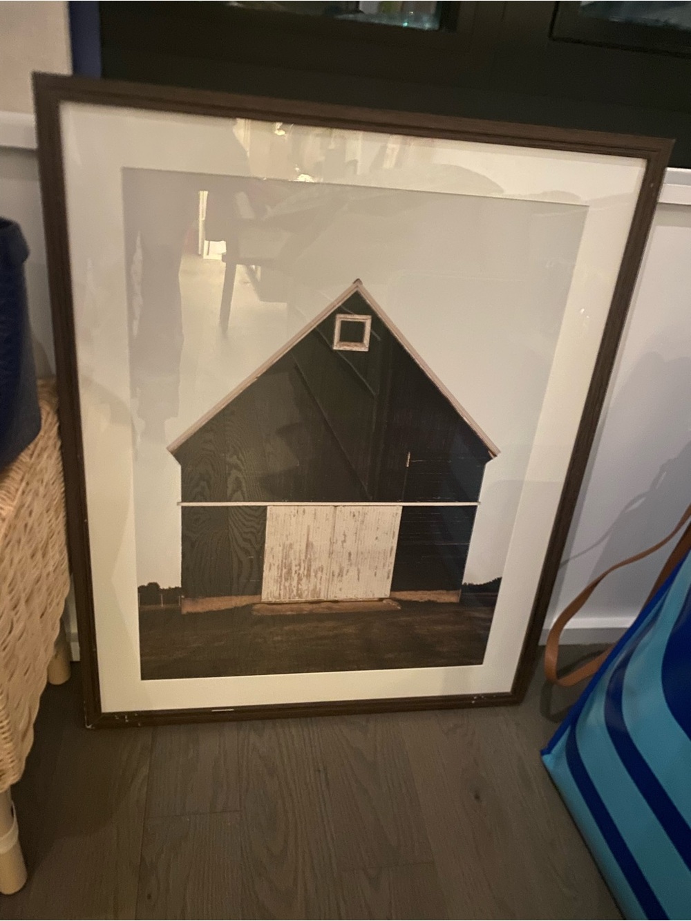 Target - 24" x 30" Barn Framed Poster Black - Threshold™